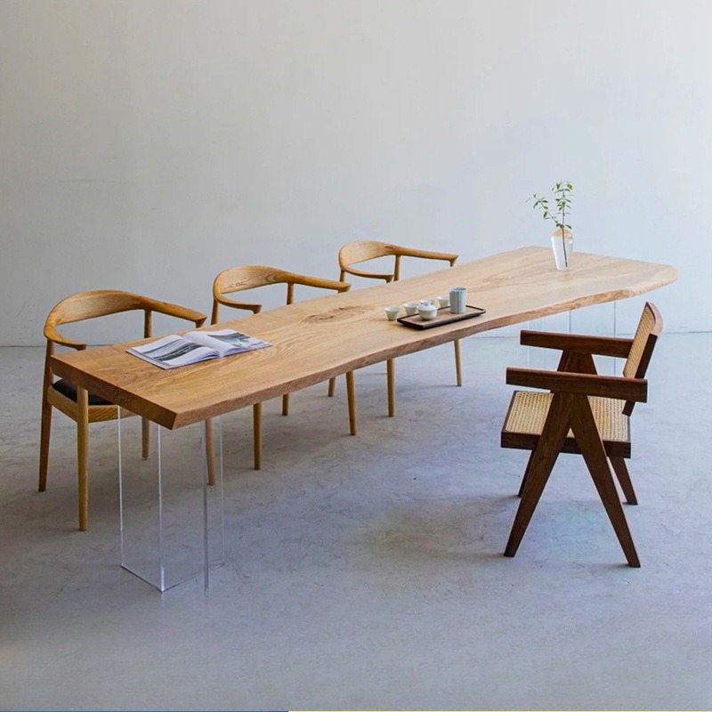Nordic Solid Wood Acrylic Floa - огляд і ціна Bedroom Furniture