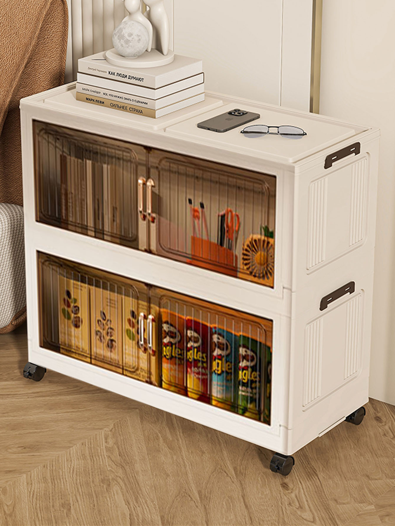 No-Assembly Foldable Rolling S - огляд і ціна Storage