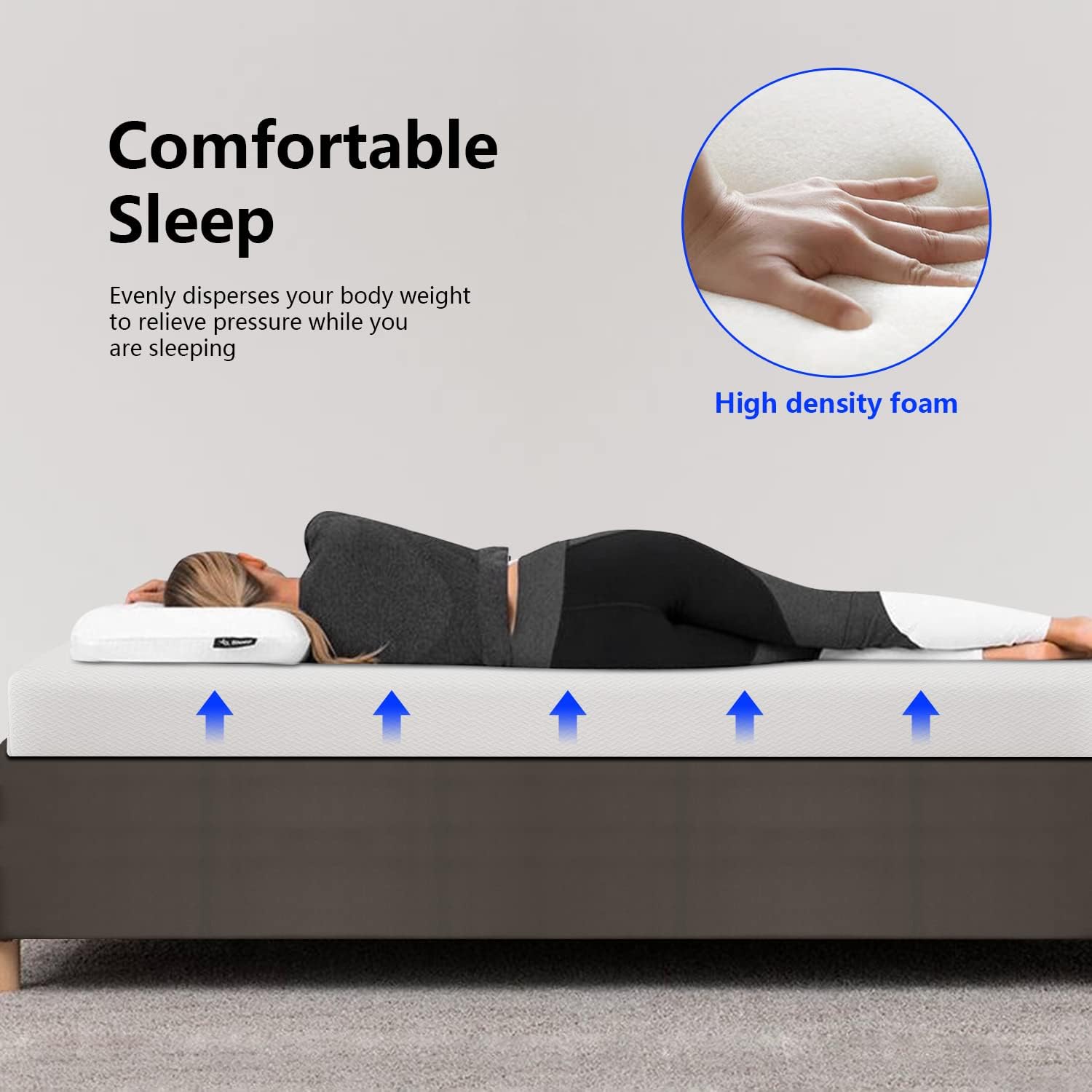 Queen Size Mattress,6 Inch Gel - огляд і ціна Memory Foam Mattress In A Box Queen