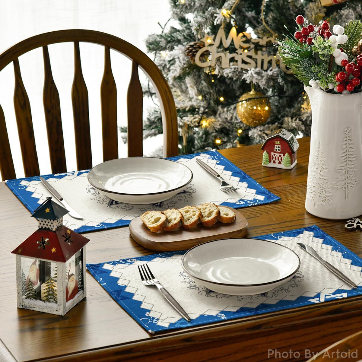 8Pcs Jewish Holiday Placemat S - огляд і ціна Chairs