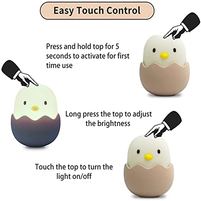 Led Children Touch Night Light - огляд і ціна Floating Nightstand With Led Light