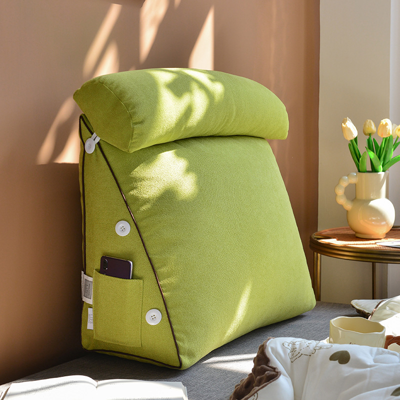 1pc Bedhead tatami triangular  - огляд і ціна Headboard Cushion Backrest Tatami