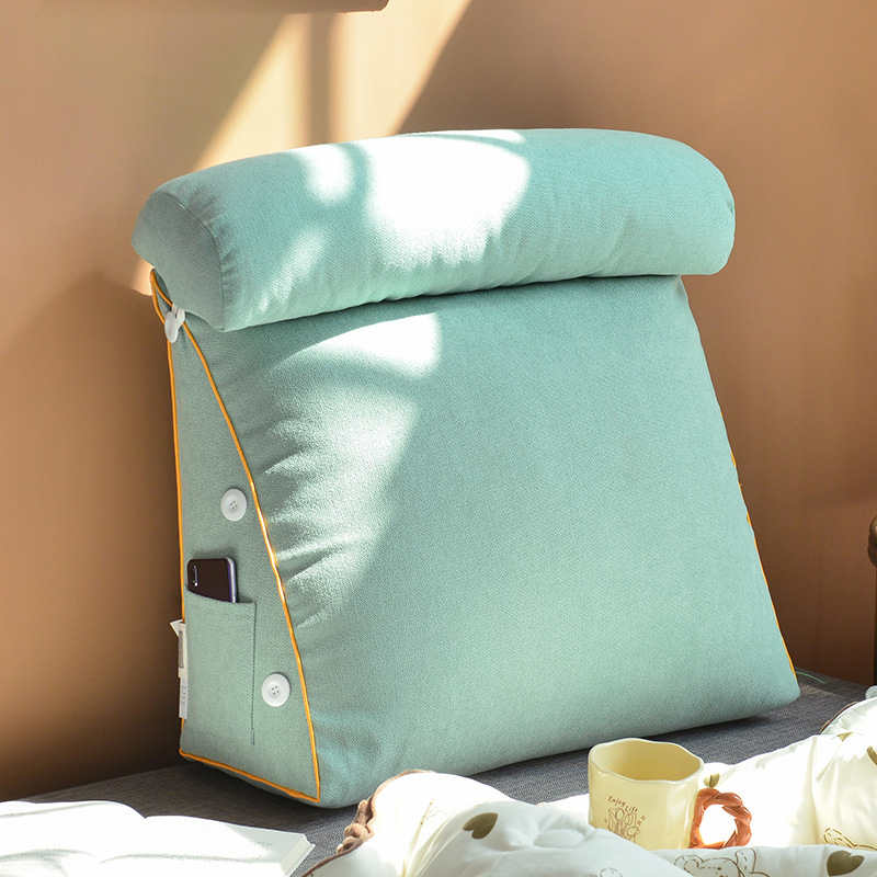 1pc Bedhead tatami triangular  - огляд і ціна Headboard Cushion Backrest Tatami