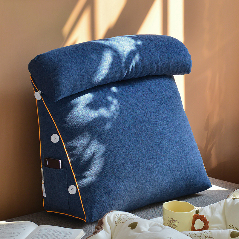 1pc Bedhead tatami triangular  - огляд і ціна Headboard Cushion Backrest Tatami