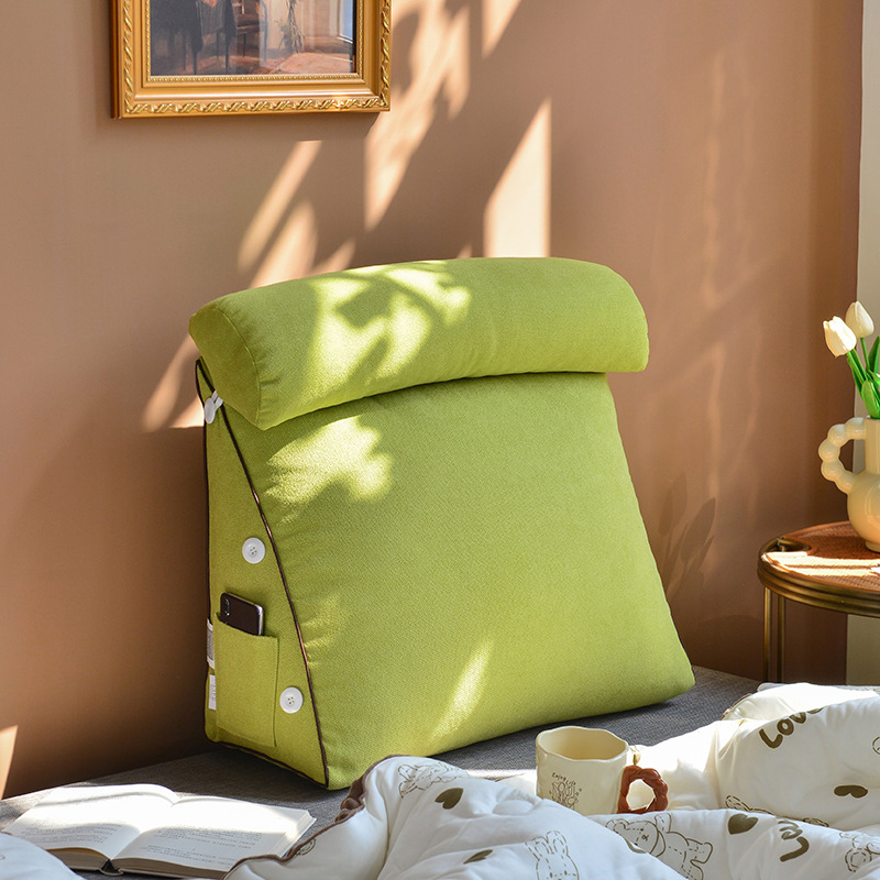 1pc Bedhead tatami triangular  - огляд і ціна Headboard Cushion Backrest Tatami