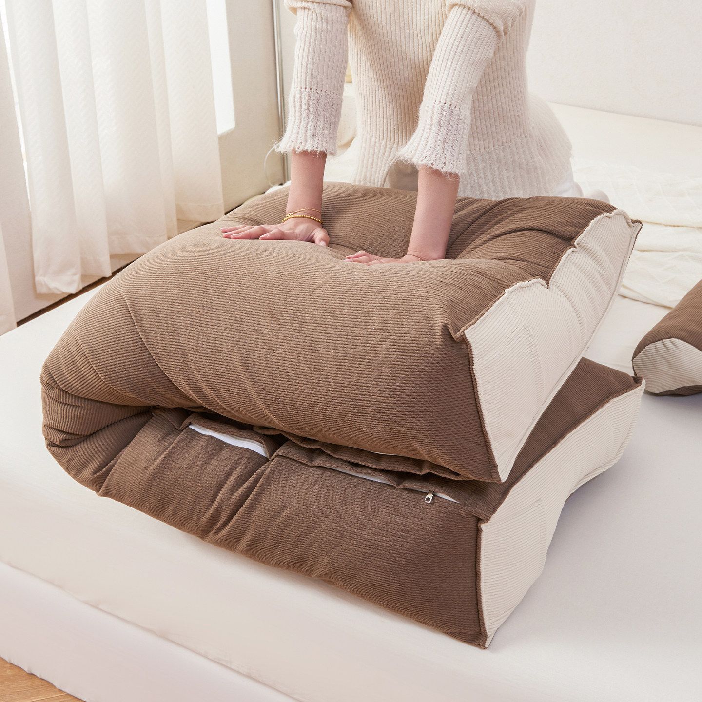 Back Cushion Home Headboard Be - огляд і ціна Headboard Cushion Backrest Tatami
