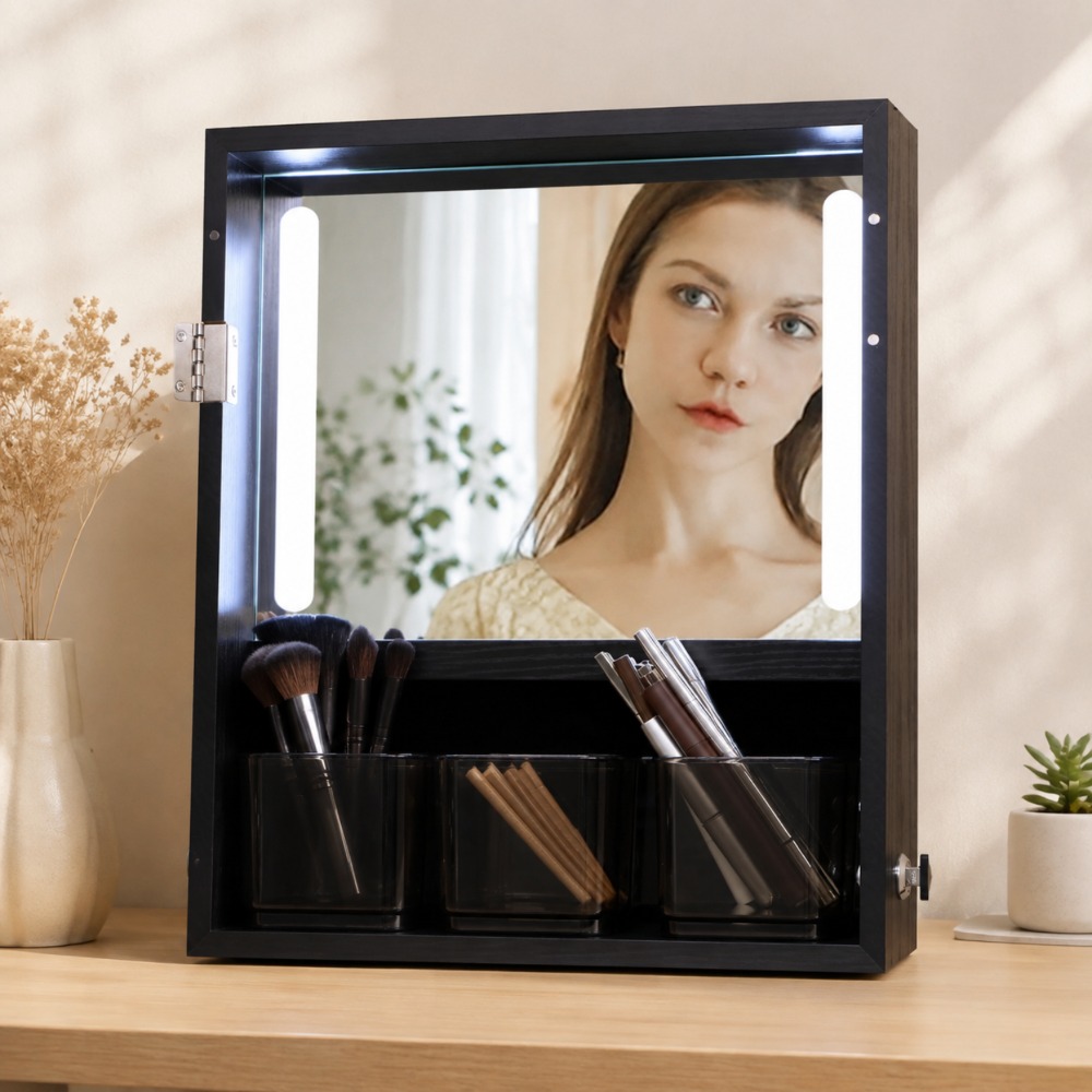 Lockable Standing Jewelry Armo - огляд і ціна Full Length Mirror Jewelry Armoire