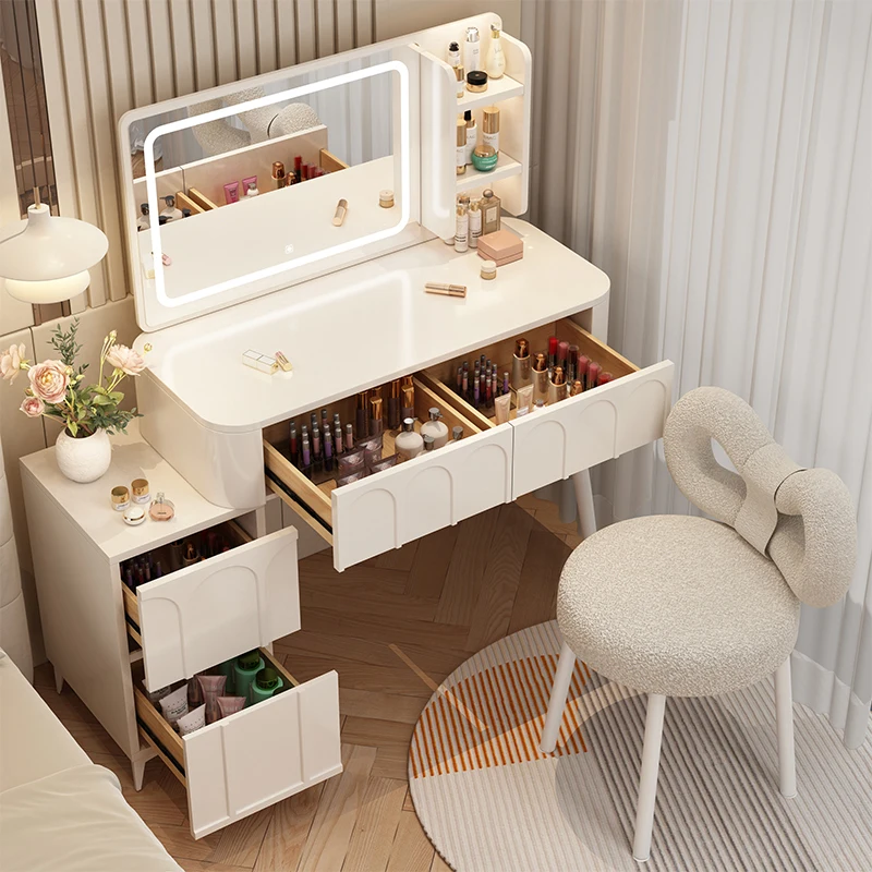 # Vanity Desk with Mirror and  - огляд і ціна Dressing Table Vanity With Lighted Mirror