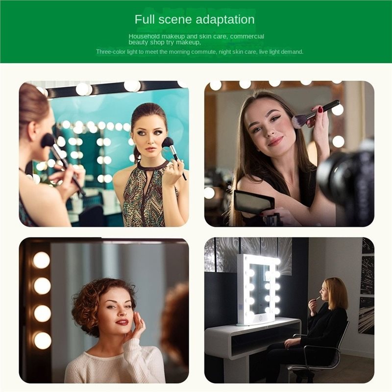 USB Rechargeable LED Vanity Li - огляд і ціна Dressing Table Vanity With Lighted Mirror