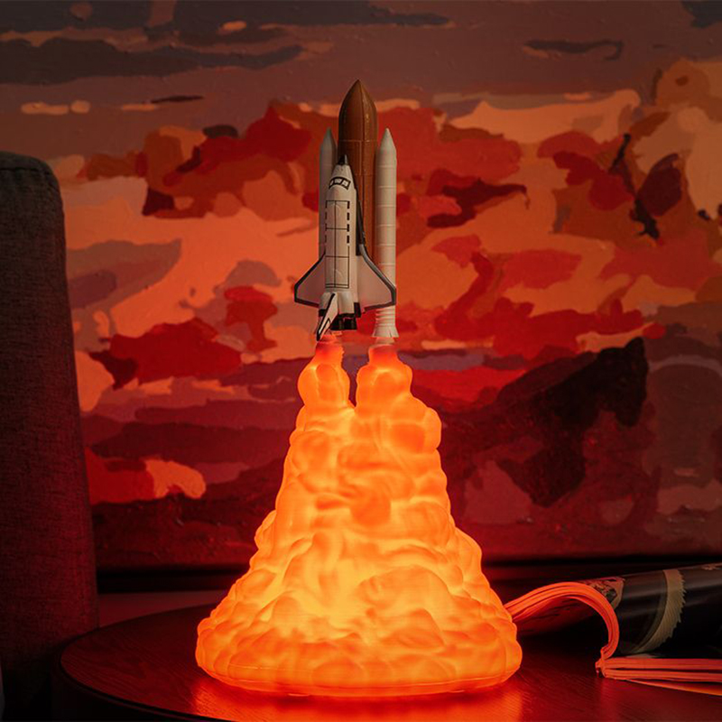 USB Rechargeable Space Shuttle - огляд і ціна Floating Nightstand With Led Light