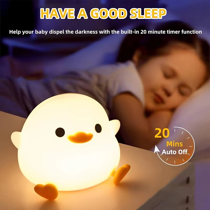 LED Night Light Cute Duck Cart - огляд і ціна Floating Nightstand With Led Light